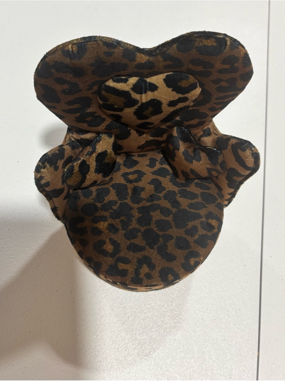 Jewelry box Leopard Print Cushioned- Brown &